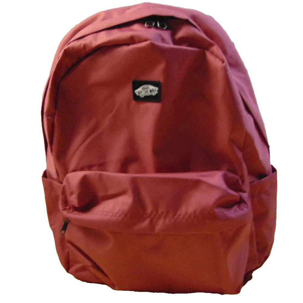 Vans Old Skool Backpack Mauvewood Pink Black White Checkerboard Straps Bag NWT